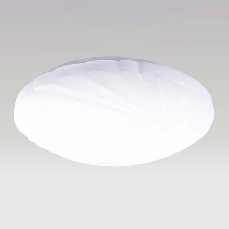 Contemporary Round Flush Ceiling Light Acrylic Bedroom LED Flush Mount Lighting Fixture in White Clearhalo 'Ceiling Lights' 'Close To Ceiling Lights' 'Close to ceiling' 'Flush mount' Lighting' 2046613