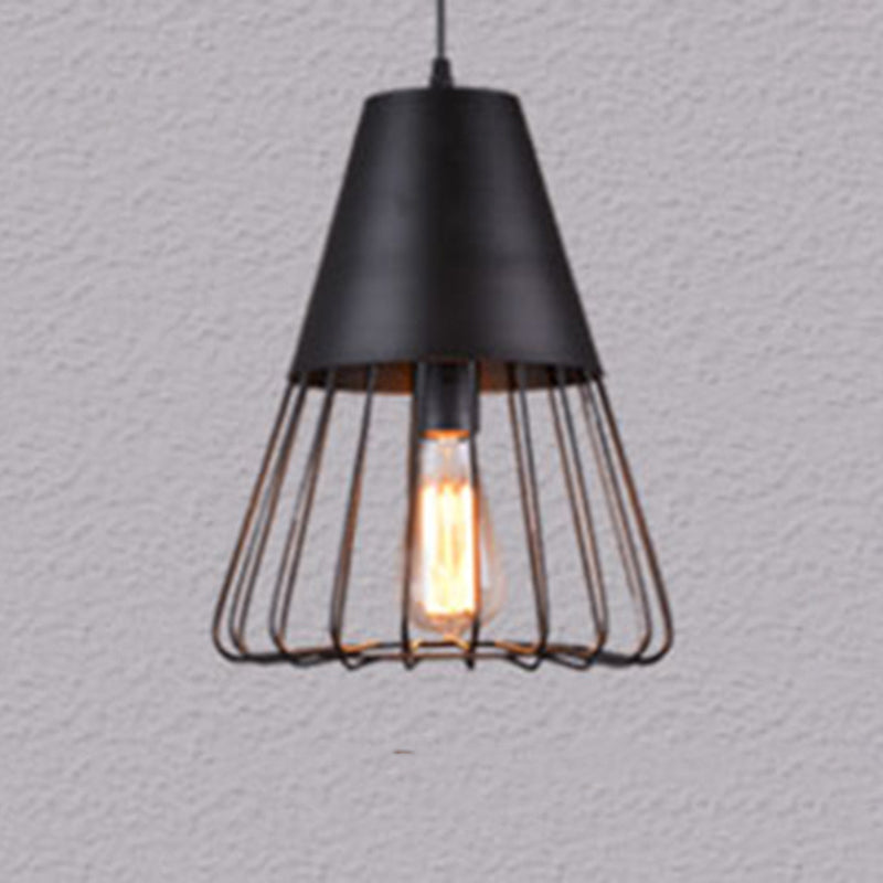 Geometric Shaped Metal Hanging Light Nordic Style Restaurant Pendant Light Fixture Black B Clearhalo 'Art Deco Pendants' 'Black' 'Cast Iron' 'Ceiling Lights' 'Ceramic' 'Crystal' 'Industrial Pendants' 'Industrial' 'Metal' 'Middle Century Pendants' 'Pendant Lights' 'Pendants' 'Rustic Pendants' 'Tiffany' Lighting' 2057519