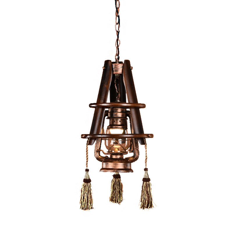 Lantern Dining Room Hanging Light Kit Coastal Clear Glass 1 Light Weathered Copper Pendant Lighting Clearhalo 'Art Deco Pendants' 'Cast Iron' 'Ceiling Lights' 'Ceramic' 'Crystal' 'Industrial Pendants' 'Industrial' 'Metal' 'Middle Century Pendants' 'Pendant Lights' 'Pendants' 'Tiffany' Lighting' 210350