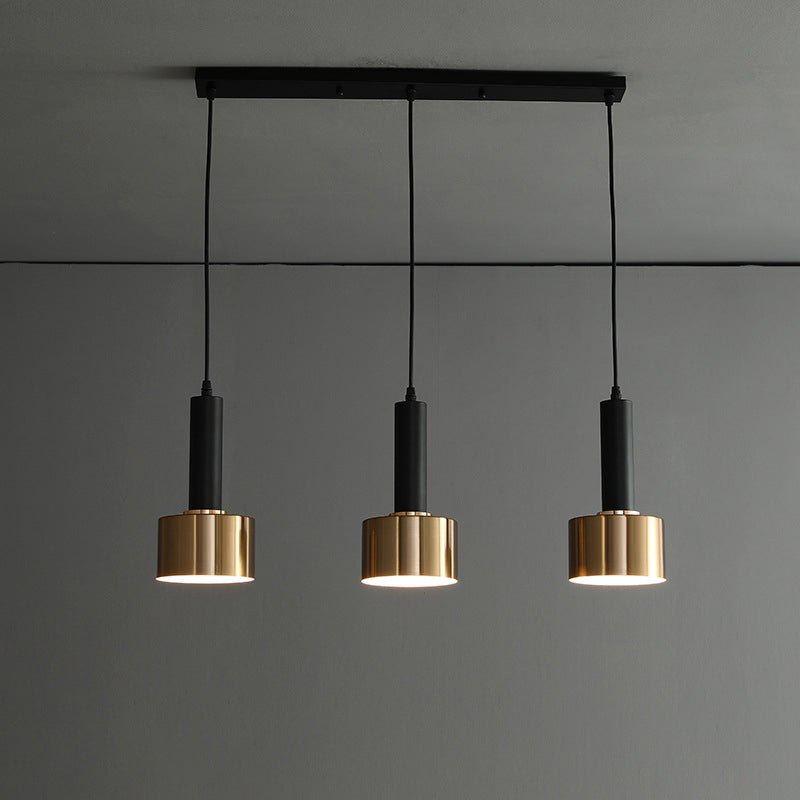 Brass Grenade Shaped Ceiling Light Simplicity 3 Heads Metallic Suspension Light Fixture Clearhalo 'Ceiling Lights' 'Modern Pendants' 'Modern' 'Pendant Lights' 'Pendants' Lighting' 2121264