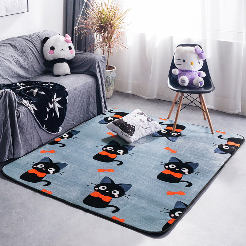 Classic Fairy Tales Pattern Rug Multi-Color Modern Rug Polypropylene Non-Slip Backing Washable Pet Friendly Area Rug for Living Room Clearhalo 'Area Rug' 'Rug' 2121616