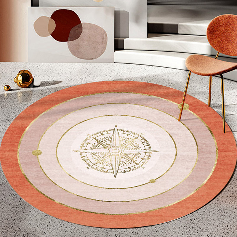Minimalistic Colorblocking Rug Multi Colored Polyester Rug Anti-Slip Backing Washable Pet Friendly Carpet for Bedroom Clearhalo 'Area Rug' 'Rug' 2121998
