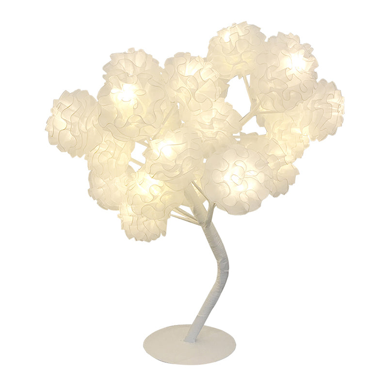 Tree Shaped USB Table Lamp Kids Style Plastic Living Room LED Nightstand Lighting Clearhalo 'Night Lights' 'Wall Lights' Lighting' 2137574
