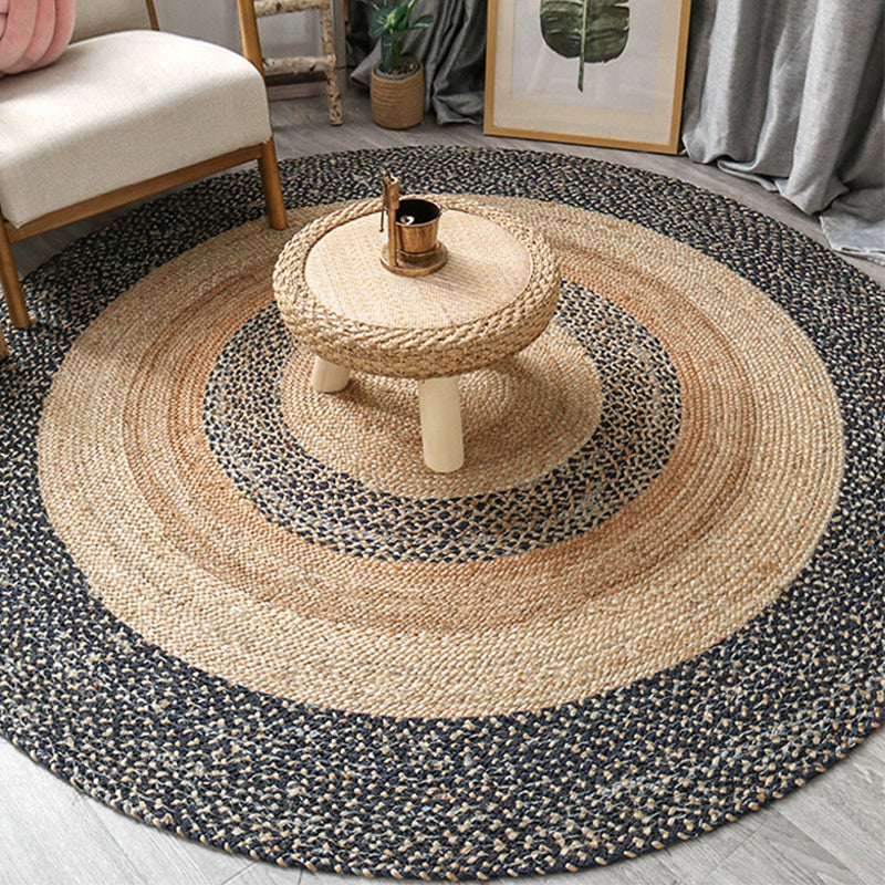 Decorative Farmhouse Rug Multicolor Concentric Geometric Rug Washable Stain Resistant Anti-Slip Backing Rug for Great Room Clearhalo 'Area Rug' 'Rug' 2140761