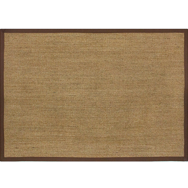 Multicolor Plain Mat Rug Sisal Woven Lodge Rug Non-Slip Backing Stain Resistant Machine Washable Area Carpet for Room Clearhalo 'Area Rug' 'Rug' 2140806