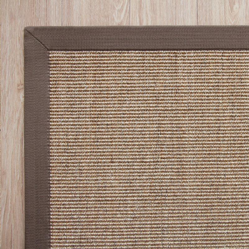 Brown Living Room Rug Countryside Plain Rug Sisal Anti-Slip Pet Friendly Washable Area Rug Clearhalo 'Area Rug' 'Rug' 2140813