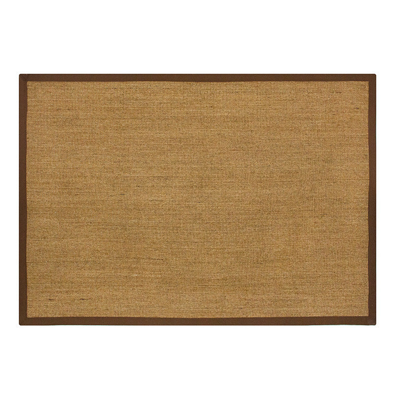 Japanese Style Rustic Rug Multi Colored Plain Carpet Washable Stain Resistant Non-Slip Backing Rug for Bedroom Clearhalo 'Area Rug' 'Rug' 2140982