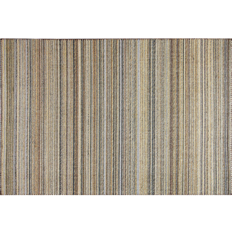 Hand-Woven Ticking Stripe Rug Grey-Green Lodge Rug Sisal Washable Anti-Slip Pet Friendly Rug for Home Decoration Clearhalo 'Area Rug' 'Rug' 2141001