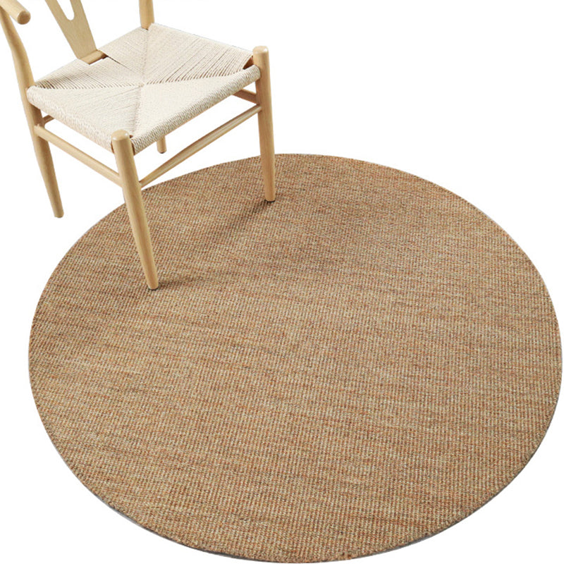 Comfort Multi Color Plain Rug Sisal Fiber Cottage Rug Machine Washable Stain Resistant Anti-Slip Backing Carpet for Home Decor Clearhalo 'Area Rug' 'Rug' 2141008