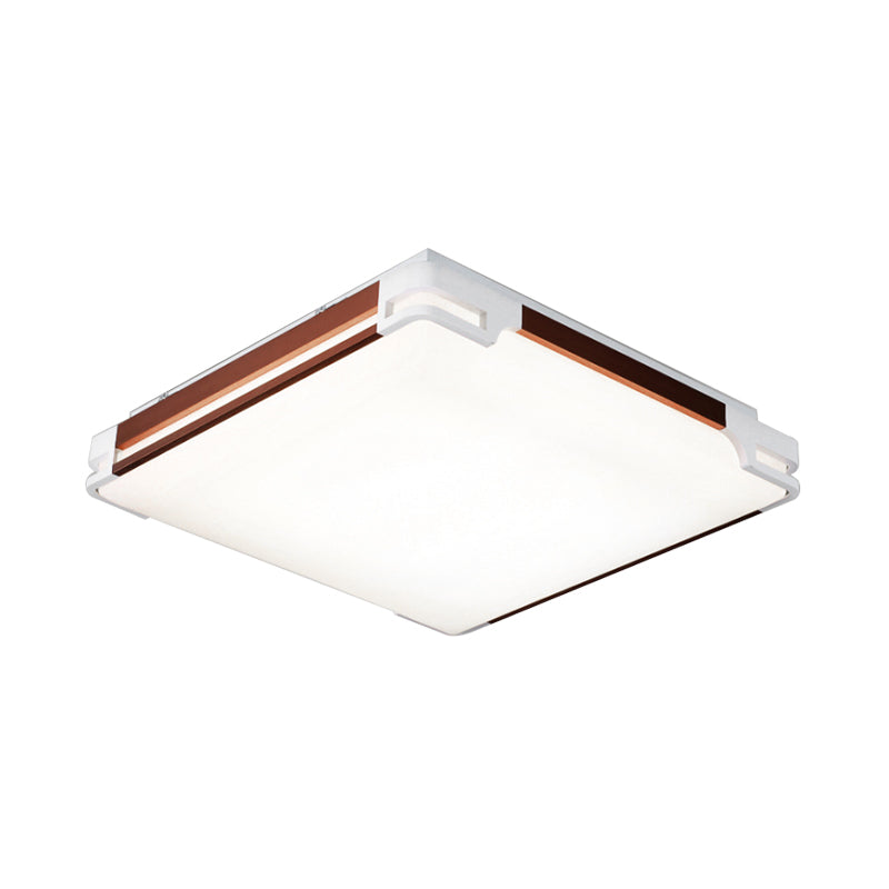 Thin Acrylic Ceiling Light Fixture Simplicity 20.5