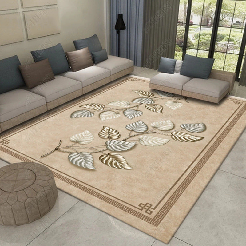 Multi Color Asia Indoor Rug Synthetics 3D Patterned Carpet Washable Stain Resistant Anti-Slip Backing Rug for Great Room Clearhalo 'Area Rug' 'Rug' 2170387