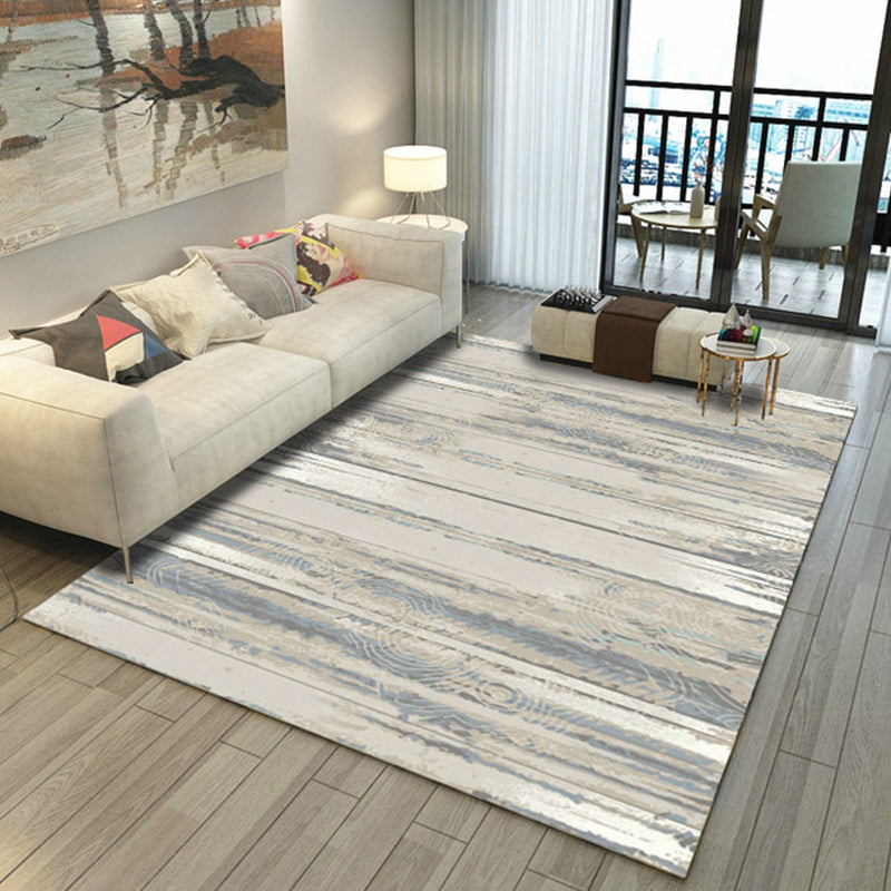 Asian Abstract Painting Rug Multi-Color Polypropylene Carpet Machine Washable Anti-Slip Backing Stain Resistant Rug for Great Room Khaki Clearhalo 'Area Rug' 'Rug' 2170463