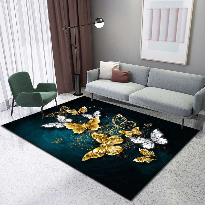 Enchanting 3D Natural Scene Rug Multicolor Asian Rug Synthetics Pet Friendly Stain Resistant Non-Slip Backing Rug for Living Room Clearhalo 'Area Rug' 'Rug' 2170492