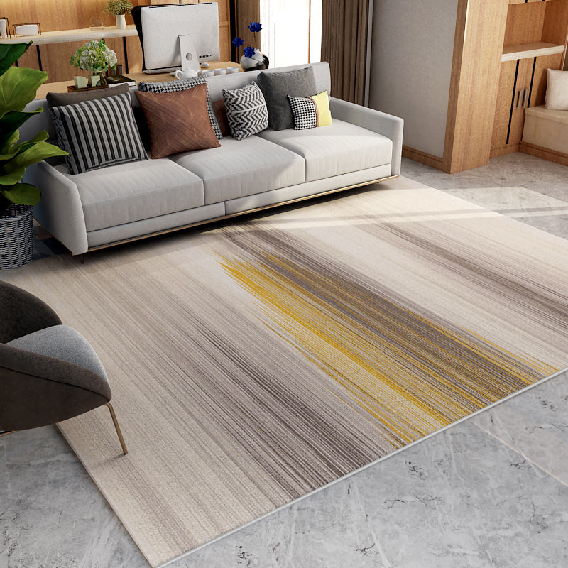 Industrial Line Art Print Rug Multi Colored Polypropylene Carpet Machine Washable Non-Slip Pet Friendly Rug for Sitting Room Clearhalo 'Area Rug' 'Rug' 2170684