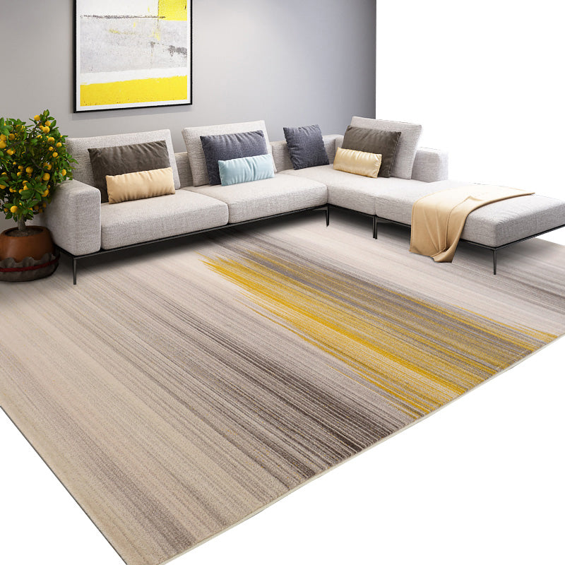 Industrial Line Art Print Rug Multi Colored Polypropylene Carpet Machine Washable Non-Slip Pet Friendly Rug for Sitting Room Clearhalo 'Area Rug' 'Rug' 2170687