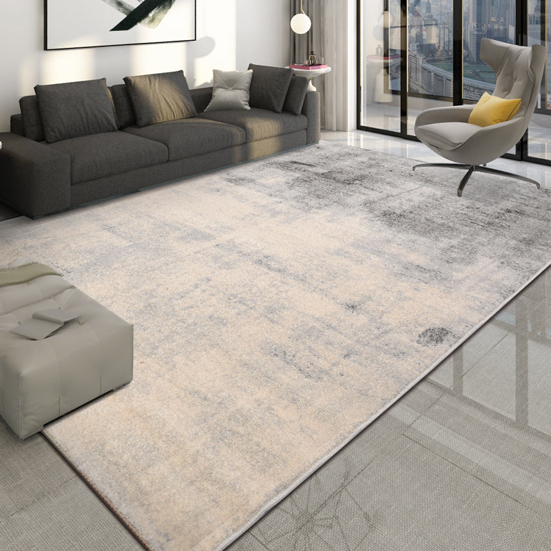 Vintage Industrial Area Rug Multicolor Cement Pattern Rug Pet Friendly Non-Slip Backing Machine Washable Carpet for Living Room Light Gray-Yellow Clearhalo 'Area Rug' 'Rug' 2170698