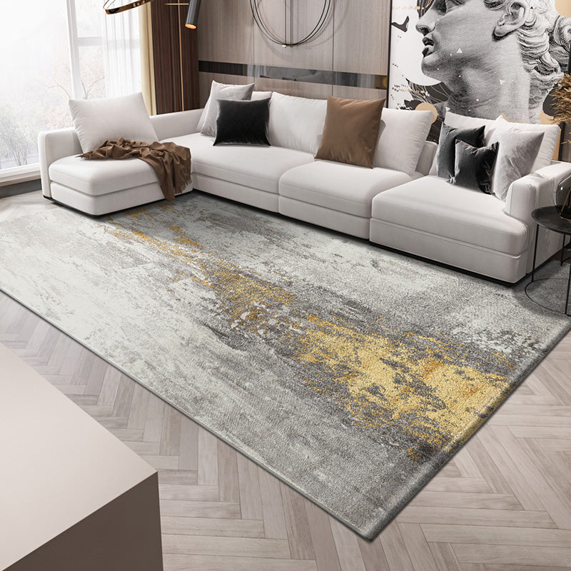 Classic Glittering Abstract Rug Multi Color Industrial Area Rug Polyester Pet Friendly Washable Non-Slip Backing Rug for Home Clearhalo 'Area Rug' 'Rug' 2170706