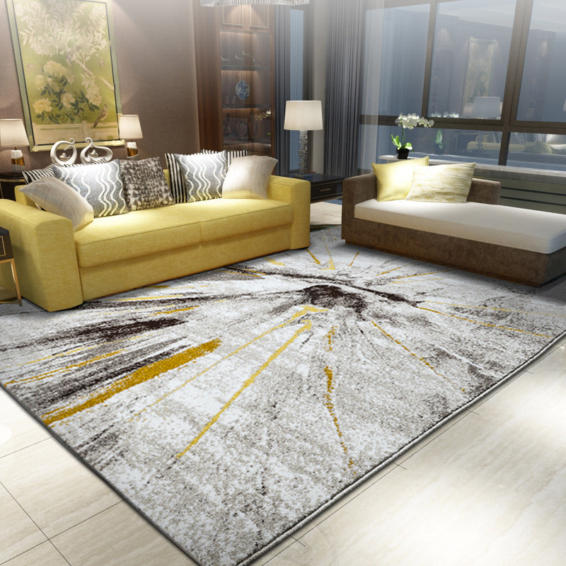 Chic Post-Expressionism Rug Multicolor Cyberpunk Rug Synthetics Stain Resistant Anti-Slip Machine Washable Carpet for Living Room Clearhalo 'Area Rug' 'Rug' 2170735