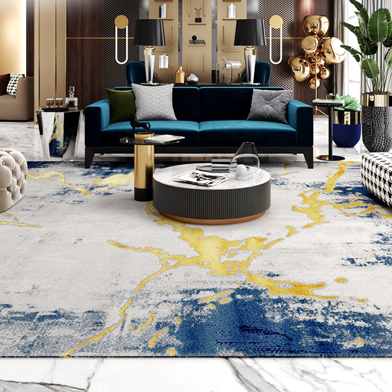 Multicolor Rustic Surface Rug Polypropylene Steampunk Area Carpet Washable Stain Resistant Non-Slip Rug for Decoration Grey Clearhalo 'Area Rug' 'Rug' 2170788