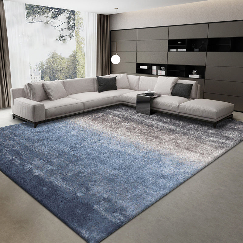 Simplicity Multicolor Ombre Rug Polyester Industrial Carpet Non-Slip Backing Pet Friendly Stain Resistant Rug for Guest Room Clearhalo 'Area Rug' 'Rug' 2170879