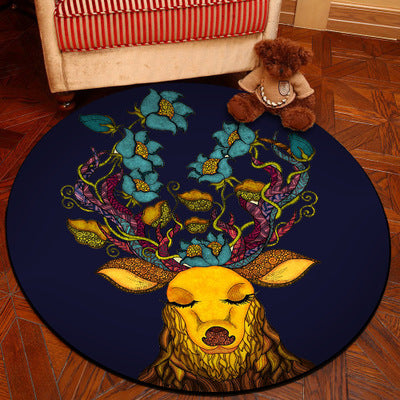 Novelty 3D Digital Printing Rug Multi Colored Cartoon Carpet Polypropylene Stain Resistant Machine Washable Non-Slip Rug for Bedroom Clearhalo 'Area Rug' 'Rug' 2171334