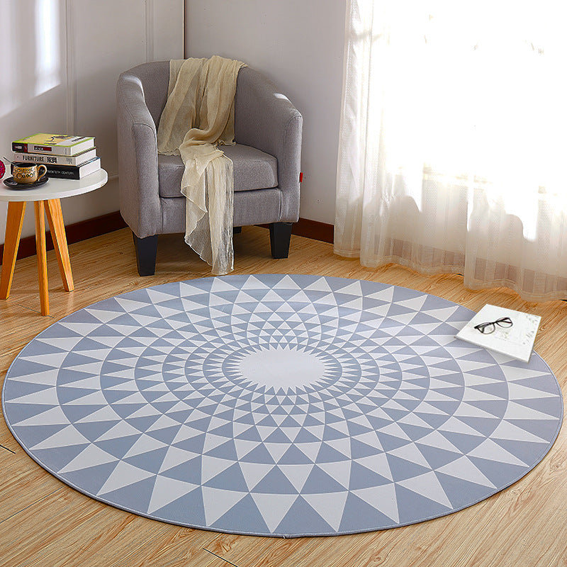 Funky 3D Optical Illusions Rug Multi Colored Synthetics Carpet Pet Friendly Washable Non-Slip Backing Rug for Home Decor Clearhalo 'Area Rug' 'Rug' 2171521