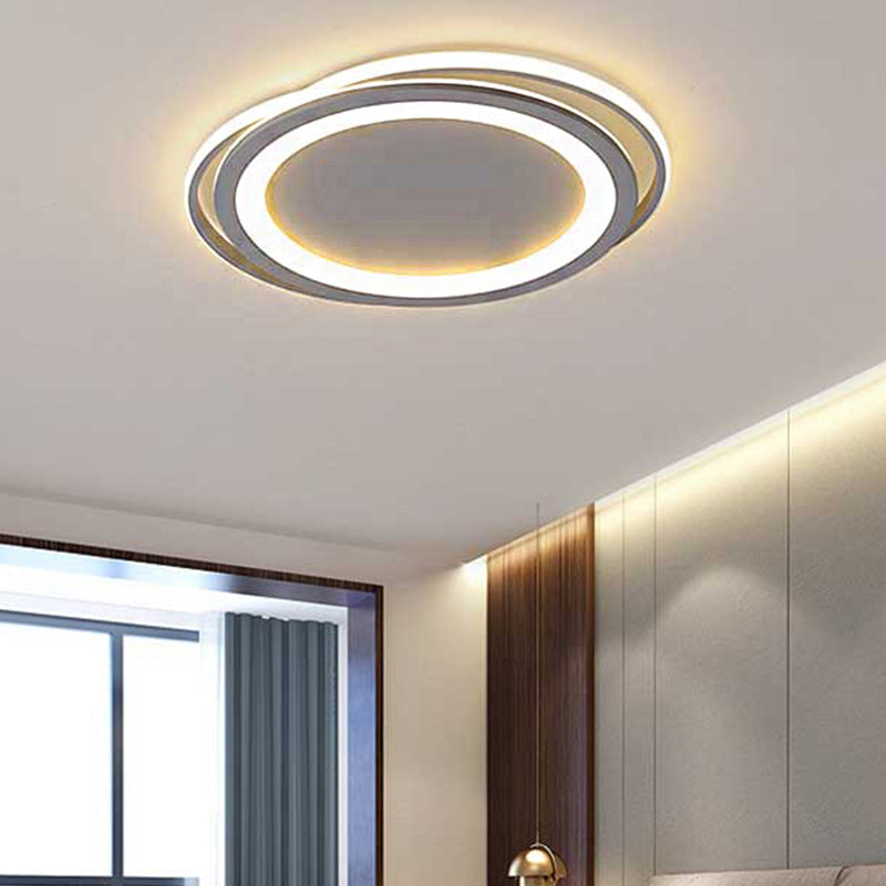 Ultra Thin Acrylic LED Flush Ceiling Light 16