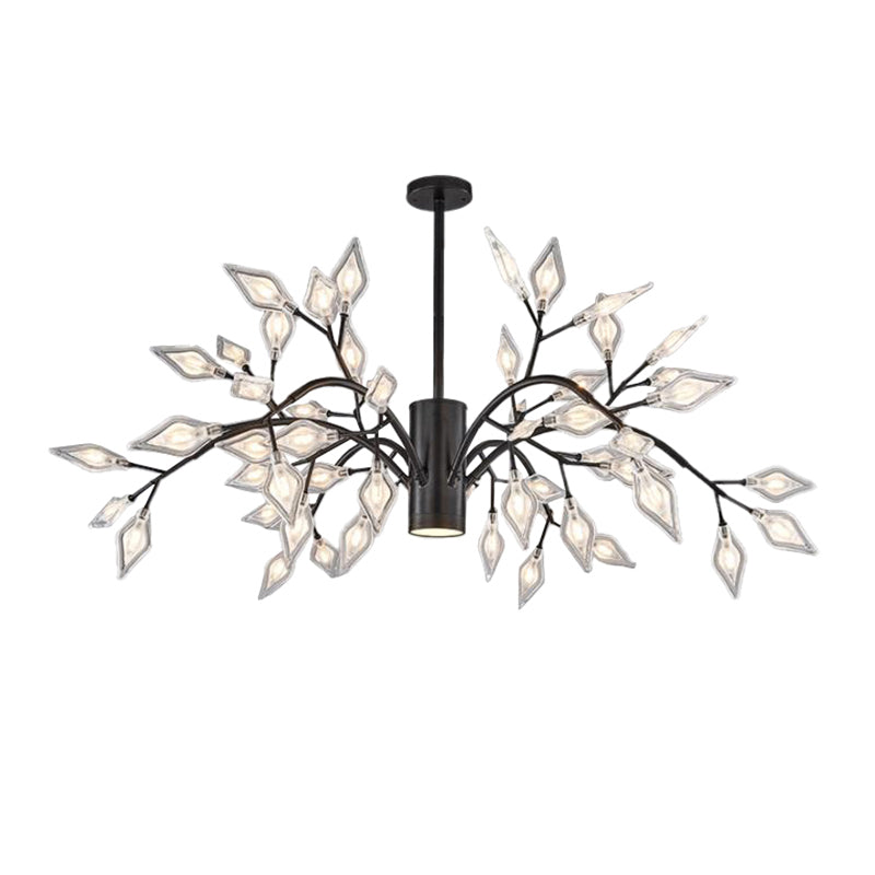 Simplicity Firefly Chandelier Light Acrylic Living Room LED Pendant Light Fixture Clearhalo 'Ceiling Lights' 'Chandeliers' 'Modern Chandeliers' 'Modern' Lighting' 2205829