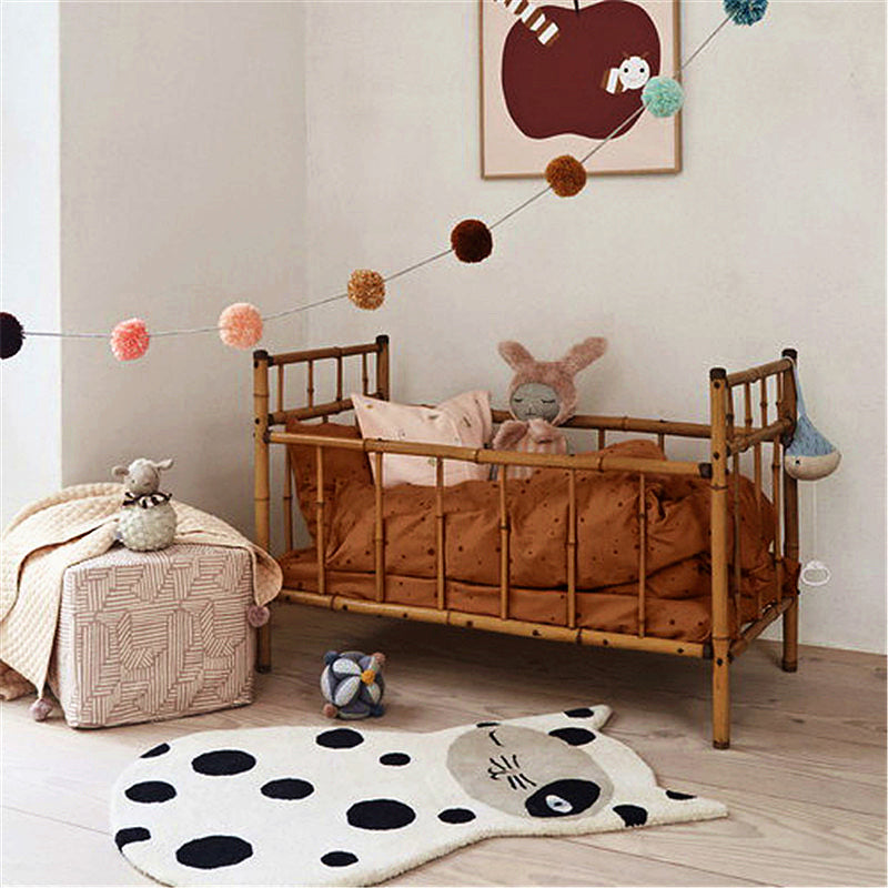 Cute Cartoon Animal Patterned Rug Multi-Color Cotton Blend Rug Anti-Slip Backing Carpet for Childrens Bedroom Clearhalo 'Area Rug' 'Rug' 2208047