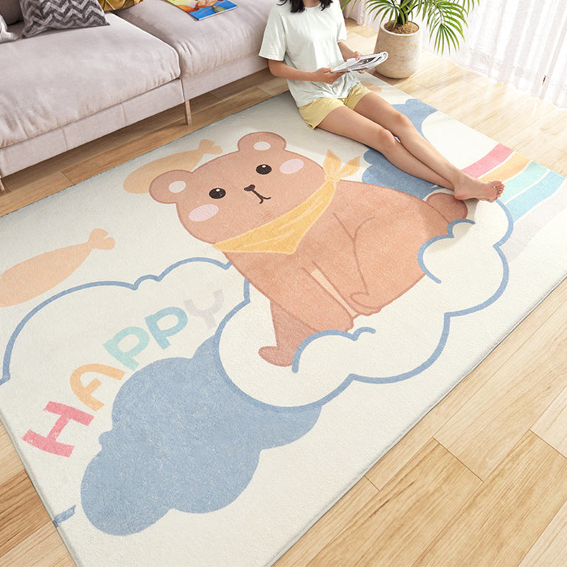 Multi Color Bedroom Rug Relaxing Animal Patterned Carpet Synthetics Stain-Resistant Non-Slip Indoor Rug Clearhalo 'Area Rug' 'Rug' 2208133