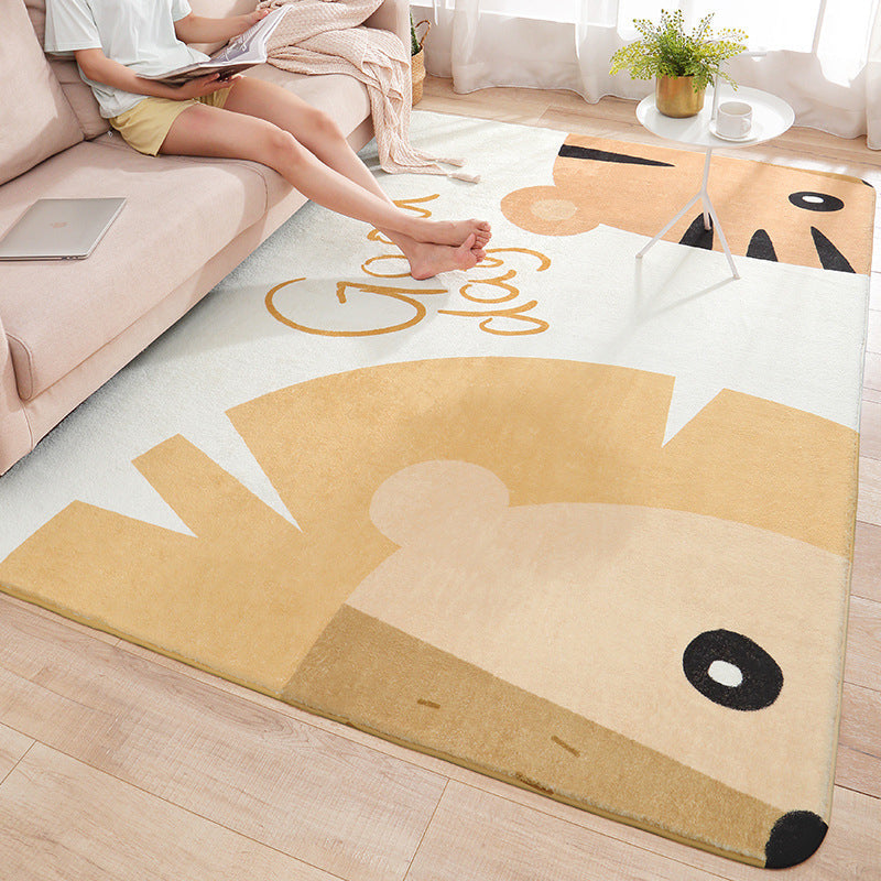 Multi Color Bedroom Rug Relaxing Animal Patterned Carpet Synthetics Stain-Resistant Non-Slip Indoor Rug Clearhalo 'Area Rug' 'Rug' 2208135