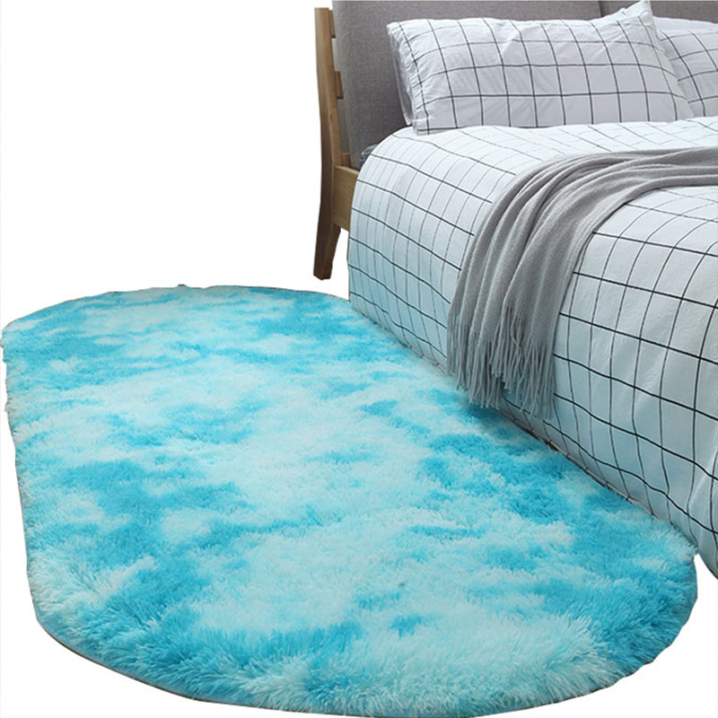 Multi-Color Tie Dye Rug Shag Western Area Rug Pet Friendly Anti-Slip Carpet for Bedroom Clearhalo 'Area Rug' 'Casual' 'Rugs' Rug' 2208915