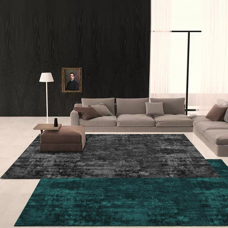 Simple Nordic Rug Multi Colored Plain Area Carpet Pet Friendly Washable Anti-Slip Indoor Rug for Living Room Clearhalo 'Area Rug' 'Rug' 2213855