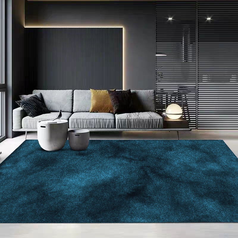 Simple Nordic Rug Multi Colored Plain Area Carpet Pet Friendly Washable Anti-Slip Indoor Rug for Living Room Clearhalo 'Area Rug' 'Rug' 2213860