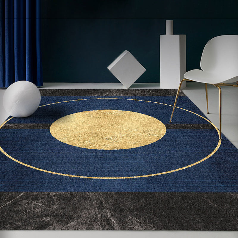 Modern Parlor Rug Multi-Colored Geo Patterned Rug Cotton Blend Non-Slip Backing Pet Friendly Carpet Clearhalo 'Area Rug' 'Rug' 2213932