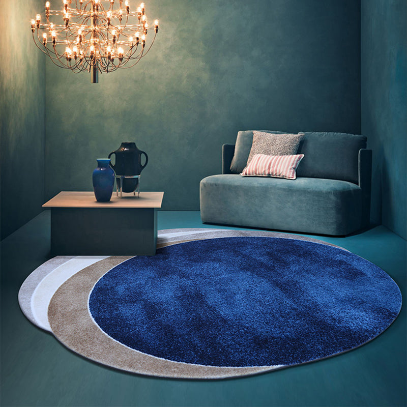 Modern Living Room Rug Multicolor Abstract Printed Area Carpet Polyster Easy Care Pet Friendly Indoor Rug Clearhalo 'Area Rug' 'Rug' 2213960