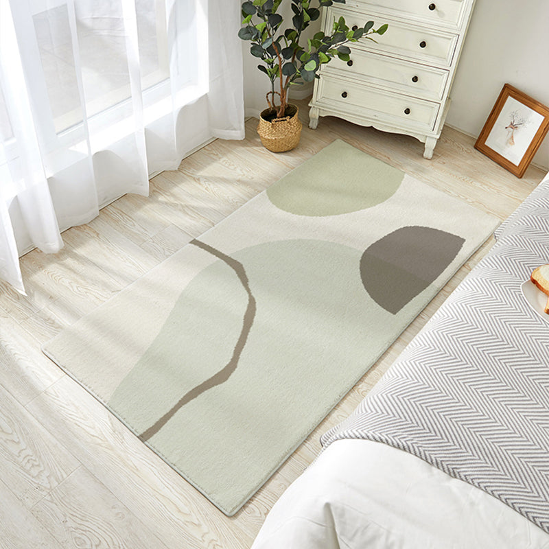 Simple Color Block Rug Multi-Colored Polypropylene Area Carpet Easy Care Machine Washable Indoor Rug for Bedroom Clearhalo 'Area Rug' 'Rug' 2214546