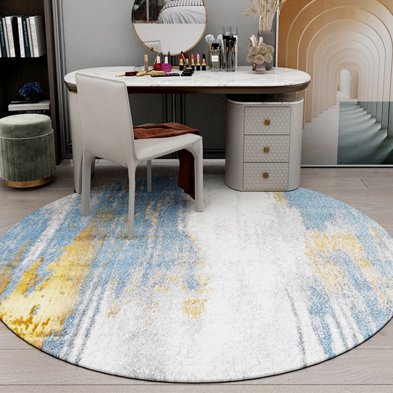 Classic Multi Colored Steampunk Rug Polypropylene Abstract Patterned Carpet Pet Friendly Easy Care Rug for Decor Clearhalo 'Area Rug' 'Rug' 2214832