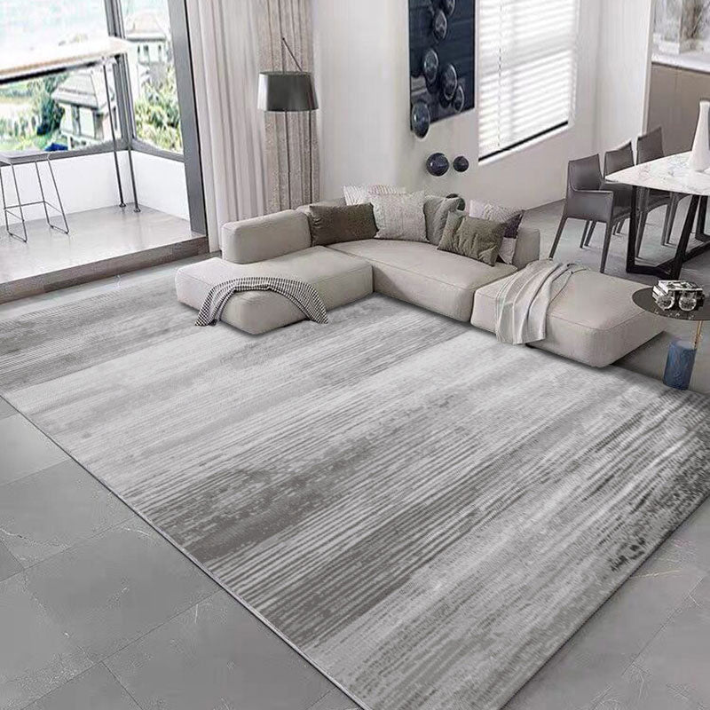 Cyberpunk Living Room Rug Multi Color Abstract Printed Carpet Cotton Blend Non-Slip Backing Machine Washable Rug Clearhalo 'Area Rug' 'Rug' 2215036