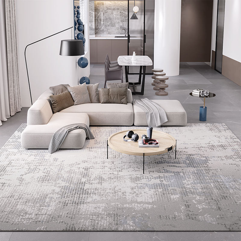 Multi-Color Simplicity Rug Cotton Blend Abstract Printed Area Carpet Anti-Slip Washable Indoor Rug for Parlor Clearhalo 'Area Rug' 'Rug' 2215041