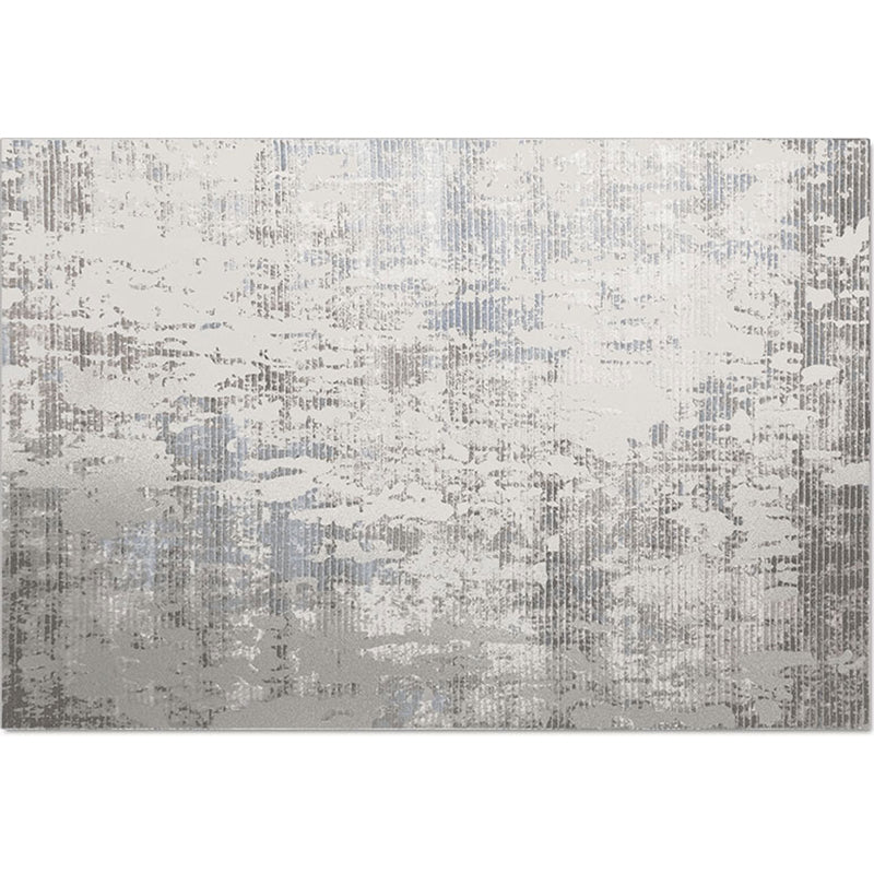 Multi-Color Simplicity Rug Cotton Blend Abstract Printed Area Carpet Anti-Slip Washable Indoor Rug for Parlor Grey Clearhalo 'Area Rug' 'Rug' 2215042