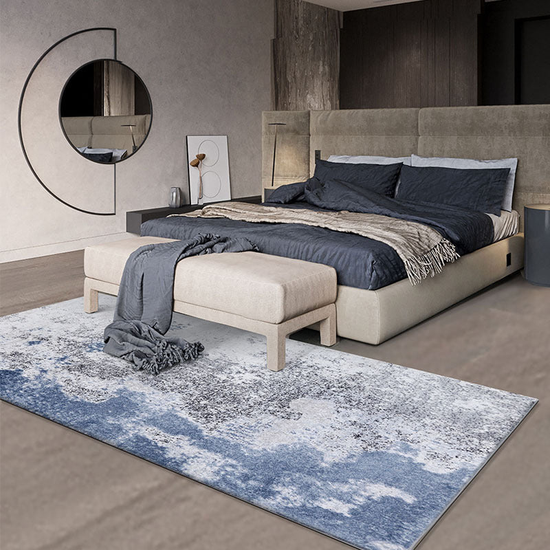 Modern Bedroom Rug Multi Color Abstract Patterned Indoor Rug Polyster Pet Friendly Washable Carpet Clearhalo 'Area Rug' 'Rug' 2215143
