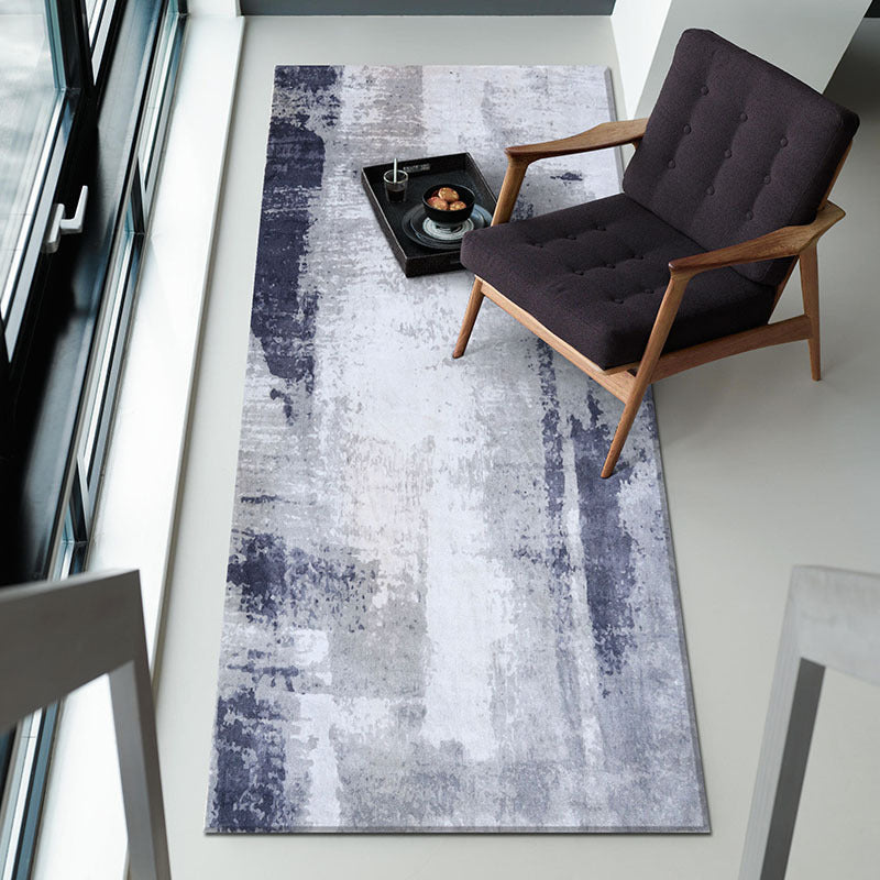 Modern Bedroom Rug Multi Color Abstract Patterned Indoor Rug Polyster Pet Friendly Washable Carpet Clearhalo 'Area Rug' 'Rug' 2215147
