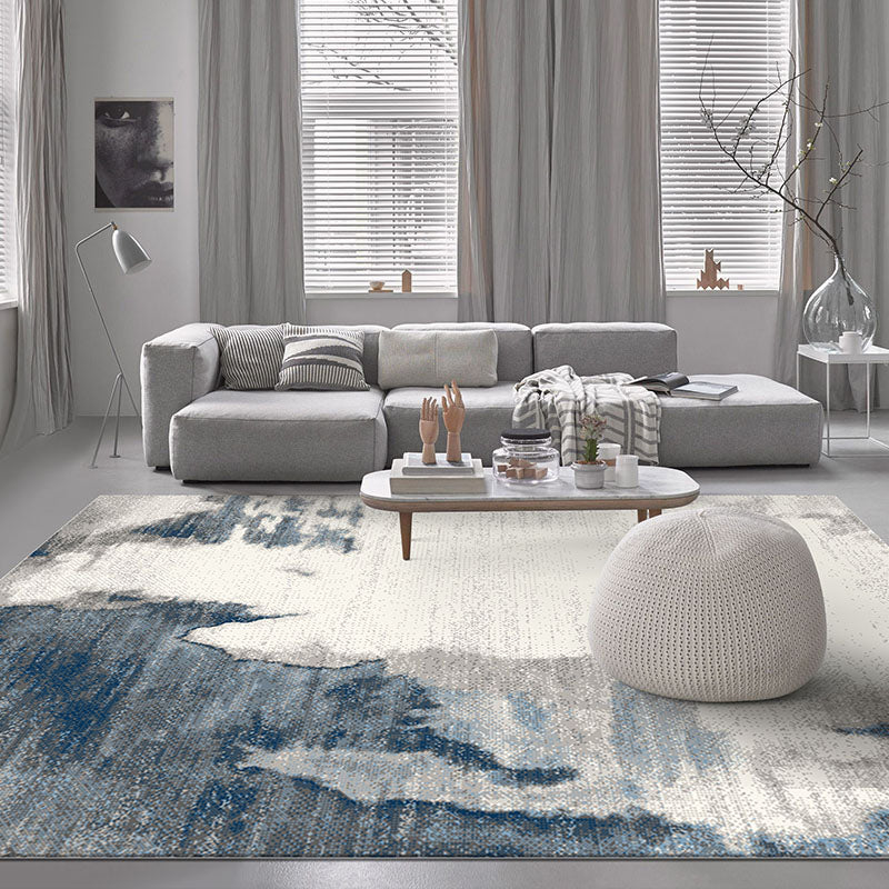 Chinese Abstract Print Rug Multi Color Synthetics Area Carpet Washable Pet Friendly Easy Care Rug for Living Room Clearhalo 'Area Rug' 'Rug' 2215183