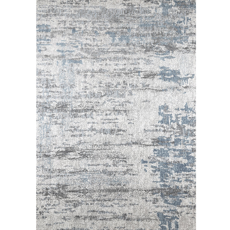 Multi-Color Abstract Rug Polyster Industrial Indoor Rug Anti-Slip Pet Friendly Area Carpet for Decoration Blue Clearhalo 'Area Rug' 'Rug' 2215230