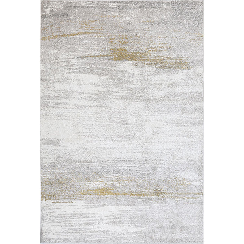Multi-Colored Nordic Rug Polypropylene Abstract Print Indoor Rug Pet Friendly Non-Slip Carpet for Room Grey Clearhalo 'Area Rug' 'Rug' 2215280