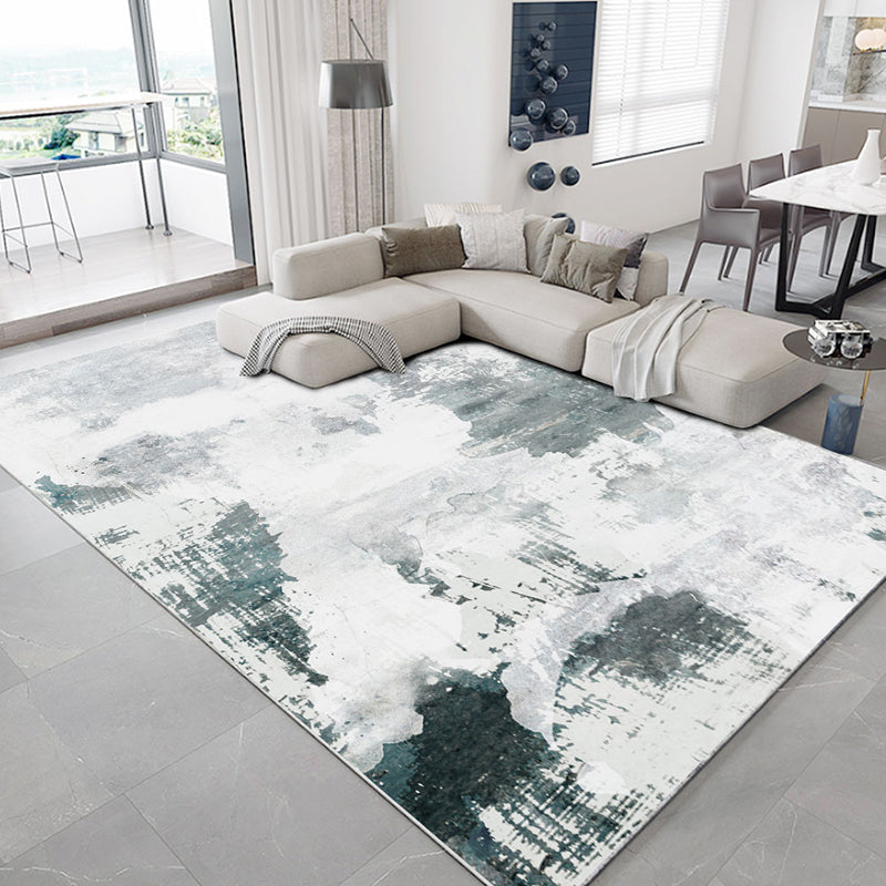 Cyberpunk Home Decoration Rug Multi-Color Abstract Print Area Carpet Cotton Blend Pet Friendly Easy Care Rug Clearhalo 'Area Rug' 'Rug' 2215316