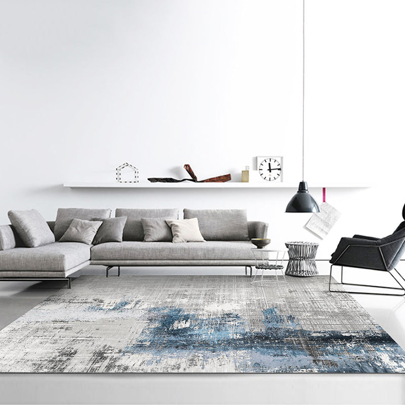 Cyberpunk Home Decoration Rug Multi-Color Abstract Print Area Carpet Cotton Blend Pet Friendly Easy Care Rug Clearhalo 'Area Rug' 'Rug' 2215320