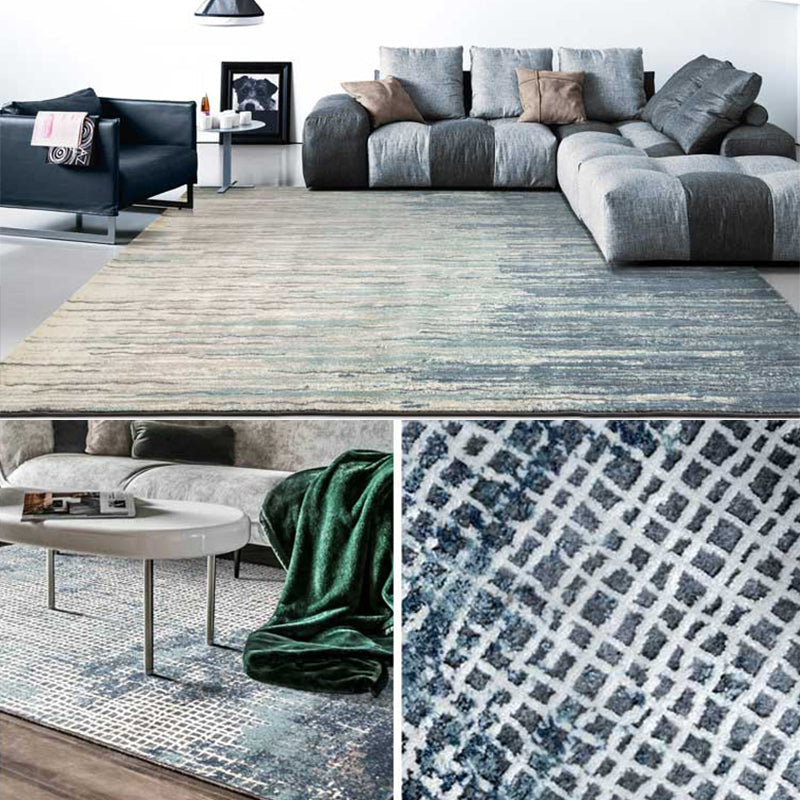 Unique Living Room Rug Multi-Color Abstract Print Carpet Polypropylene Pet Friendly Stain-Resistant Area Rug Clearhalo 'Area Rug' 'Rug' 2215410
