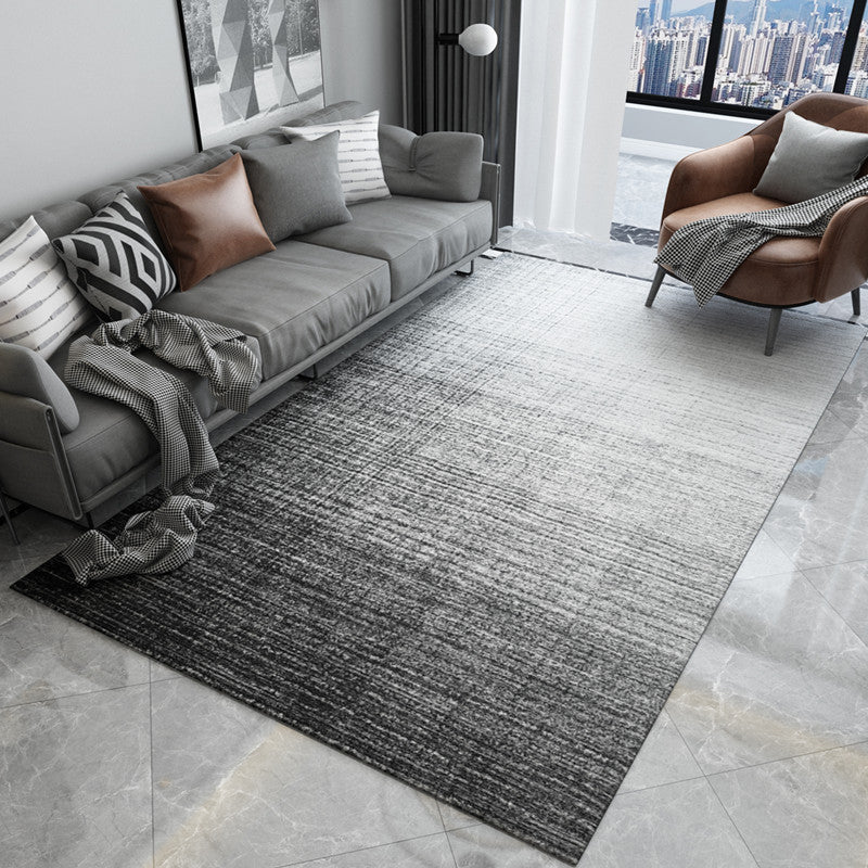 Minimalist Transitional Rug Multi Color Cotton Blend Carpet Anti-Slip Backing Machine Washable Area Rug for Parlor Clearhalo 'Area Rug' 'Rug' 2215609